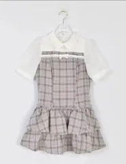 ガールズ スナ系 EBLIN 半袖 ティアード ONE PIECE