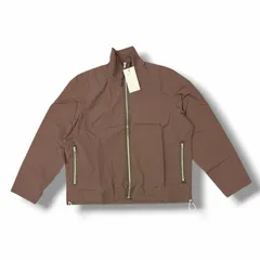 参考上代84700円 未使用 CAMIEL FORTGENS TRACK JACKET TECH NYLON DYED トラックジャケット ナイロンジャケット カミエルフォートヘンス CF.19.09.02.01 ブラウン M （11529M）のサムネイル