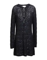ルルスタジオ レディース トップス ワンピース LOULOU STUDIO ミニワンピース・ドレス Black ブラック