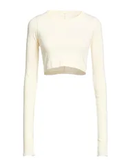 リックオウエンス レディース トップス Tシャツ RICK OWENS クロップ トップス Off White オフホワイトのサムネイル