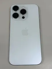 美品 電池89%２枚物理SIM対応  SIMフリー iPhone15 Pro 256GB ホワイトチタニウム