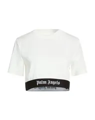 パーム・エンジェルス レディース トップス Tシャツ PALM ANGELS クロップ トップス White ホワイトのサムネイル
