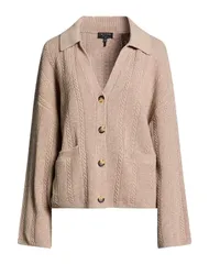 ラグアンドボーン レディース アウター カーディガン RAG BONE カシミヤニット Beige ベージュのサムネイル
