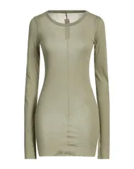 リックオウエンス レディース トップス Tシャツ RICK OWENS Ｔシャツ Sage Green グリーンのサムネイル