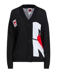 ダナ キャラン ニューヨーク レディース アウター カーディガン DKNY カーディガン Black ブラックのサムネイル