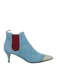 ポリーニ レディース シューズ ブーツ・レインブーツ POLLINI ショートブーツ Light Blue ブルーのサムネイル
