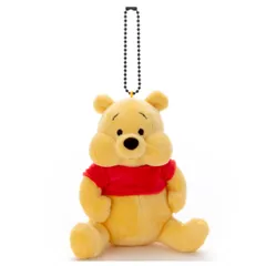 ディズニーキャラクター ファニーフェイス ボールチェーンマスコット くまのプーさんL ぬいぐるみ高さ約13cm 