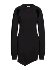 オフホワイト レディース トップス ワンピース OFFWHITE ミニワンピース・ドレス Black ブラック