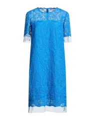 エルマンノ シェルヴィーノ レディース トップス ワンピース ERMANNO SCERVINO ひざ丈ワンピース Azure Blue ブルーのサムネイル