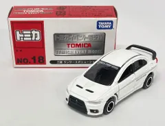 タカラトミー トミカイベントモデル/中国製 三菱 ランサーエボリューション X(白) NO.18