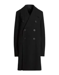 リックオウエンス レディース アウター コート RICK OWENS ピーコート＆ダブルブレスト Black ブラックのサムネイル