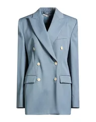 ステラマッカートニー レディース アウター ジャケット・ブルゾン STELLA McCARTNEY テーラードジャケット Blue Gray グレーのサムネイル
