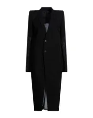 リックオウエンス レディース アウター コート RICK OWENS ライトコート Black ブラックのサムネイル