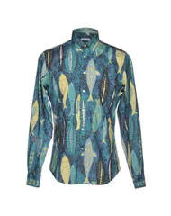ボリオリ メンズ トップス シャツ BOGLIOLI 柄入りシャツ Deep Teal ティールのサムネイル