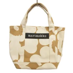 マリメッコ marimekko Pieni Unikko SEIDI ウニッコ トートバッグ キャンバス ベージュ系