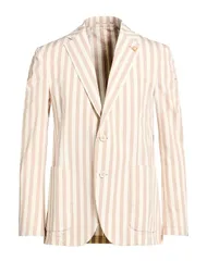 ラルディーニ メンズ アウター ジャケット・ブルゾン LARDINI テーラードジャケット Beige ベージュのサムネイル