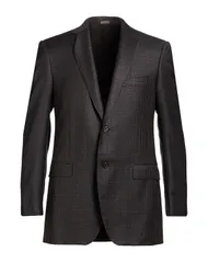 ランバン メンズ アウター ジャケット・ブルゾン LANVIN テーラードジャケット Charcoal チャコールのサムネイル