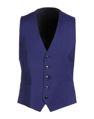 ラルディーニ メンズ トップス ベスト LARDINI ジレ Blue ブルー