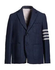 トムブラウン メンズ アウター ジャケット・ブルゾン THOM BROWNE テーラードジャケット Navy ネイビーのサムネイル
