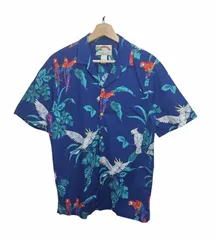 ハワイ製 PARADISE FOUND パラダイスファウンド アロハシャツ コットンのサムネイル