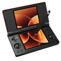 Anbernic RG DS Whatsko 折畳り式ハンドヘルドゲームコンソールRK3568 Android 14システム 二人対戦対応 ホールジョイスティック 上下デュアル画面4インチOCAフルタッチスクリーン4000mAh 3＋32GB 3bb6538f