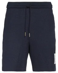 トムブラウン メンズ ボトムス ハーフパンツ・ショーツ THOM BROWNE ショートパンツ＆バミューダパンツ Navy ネイビー