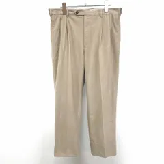 【中古】[印象B] Munsingwear Grand Slam マンシングウェア グランドスラム パンツ / スラックス メンズ 88 ダークベージュ系 ポリ100% ジップフライ ウエストにロゴタグ ピーチ起毛 2タック テーパードのサムネイル
