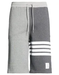 トムブラウン メンズ ボトムス ハーフパンツ・ショーツ THOM BROWNE ショートパンツ＆バミューダパンツ Gray グレーのサムネイル
