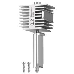 UniTak3D 竹製實驗室 A1/A1mini 熱端 0.2mm 高溫高速不鏽鋼噴嘴+加熱塊整合結構 相容於 Bambu Lab A1&A1 Mini 3D 印表機 shun 58aec82e