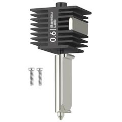 原創 Bambu Lab A1/A1 mini 熱端 0.6mm 高溫高速硬化鋼噴嘴+加熱塊一體式結構 兼容 Bambu Lab A1 & A1 Mini 3D 印表機 shun a4afd0de