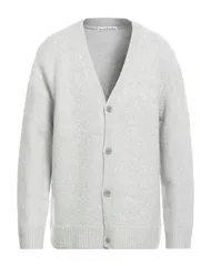 アクネ ストゥディオズ メンズ アウター カーディガン ACNE STUDIOS カーディガン Light Gray グレーのサムネイル