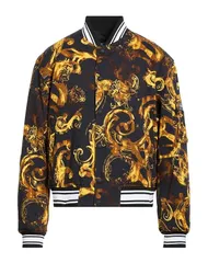 ヴェルサーチ メンズ アウター ジャケット・ブルゾン VERSACE JEANS COUTURE デニムブルゾン Black ブラックのサムネイル