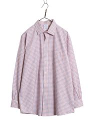 【お得なクーポン配布中!】 ブルックスブラザーズ チェック 長袖 シャツ メンズ L スーピマ コットン ワイシャツ ノーアイロン シワになりにくい ビジネス カジュアル