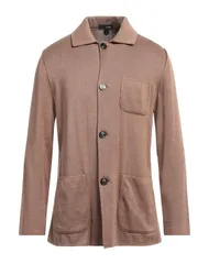 ラルディーニ メンズ アウター カーディガン LARDINI カーディガン Khaki カーキのサムネイル
