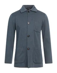 ラルディーニ メンズ アウター カーディガン LARDINI カーディガン Blue Gray グレーのサムネイル