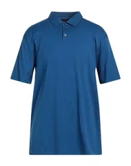 ロベルトコリーナ メンズ トップス ポロシャツ ROBERTO COLLINA ポロシャツ Blue ブルーのサムネイル