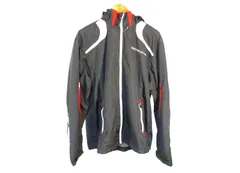 k05260320028　NORTH END SPORT　L/G　チャコールグレー×白×赤　Lサイズ程度　アウター　その他アウター　秋冬