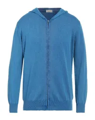 カシミアカンパニー メンズ アウター カーディガン CASHMERE COMPANY カーディガン Azure Blue ブルー