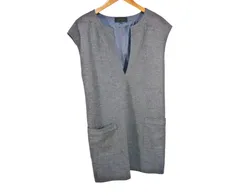 k05260309116　UNTITLED　2　Gray　Mサイズ程度　ワンピース or ドレス　ジャンパースカート　秋冬