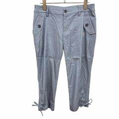 カステルバジャック（2）フレアパンツ サイドライン 総柄 ジャガード 
