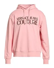 ヴェルサーチ メンズ アウター パーカー・スウェット VERSACE JEANS COUTURE パーカー Pink ピンクのサムネイル