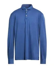 フェデーリ メンズ トップス ポロシャツ FEDELI ポロシャツ Navy ネイビーのサムネイル