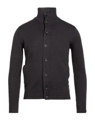 ザノーネ メンズ アウター カーディガン ZANONE カーディガン Charcoal チャコール