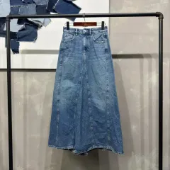 (24インチ) ZARA ザラ レディース カジュアル デニム ロング丈スカート デニムスカート