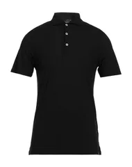 ラルディーニ メンズ トップス ポロシャツ LARDINI ポロシャツ Black ブラックのサムネイル