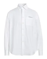 パーム・エンジェルス メンズ トップス シャツ PALM ANGELS 無地シャツ White ホワイトのサムネイル