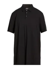 フェデーリ メンズ トップス ポロシャツ FEDELI ポロシャツ Black ブラックのサムネイル