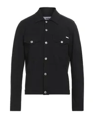 グリフォーニ メンズ トップス シャツ GRIFONI 無地シャツ Black ブラックのサムネイル