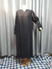 Sザラ とろみ素材 マキシワンピース