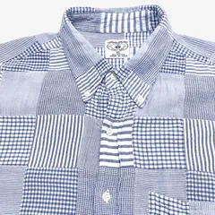 【XL】Brooks Brothers（ブルックスブラザーズ）Sport Shirt クレイジーパターン / コットン100% / ポケット付 90sヴィンテージ メンズXL相当